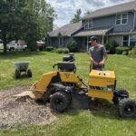 Stump grinding
